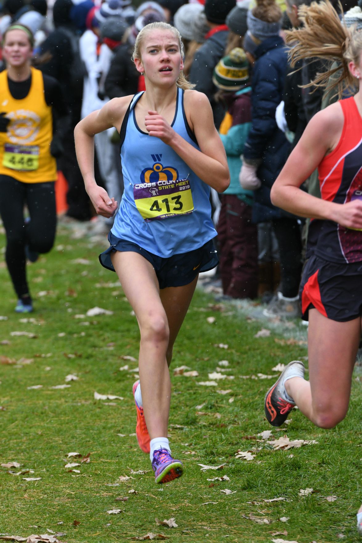 WIAA state cross country photo: Genevieve Nashold, Madison West